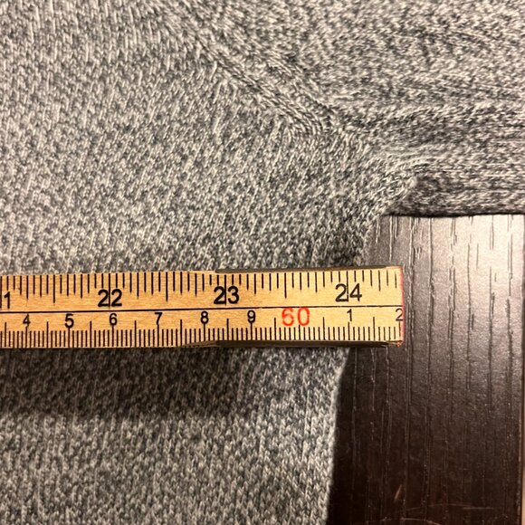 GEOFFREY BEENE V-NECK SWEATER Men's Size Large Grey - Picture 5 of 5